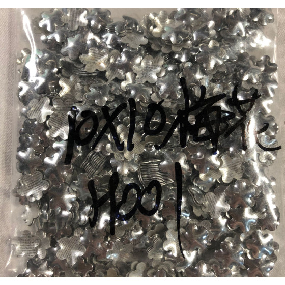 Plum Blossom Heat Transfer Rhinestones Imported Aluminum Foil Decor for Bags Shoes Apparel & Accessories